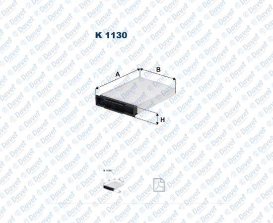 FILTRON K1130 Polen Filtresi Megane Ii